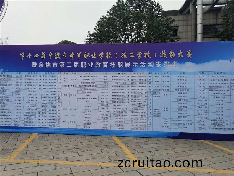 公司爲“第(di)十(shi)四(si)屆寧(ning)波市中等(deng)職(zhi)業學校（技工(gong)學(xue)校(xiao)）技(ji)能大(da)賽(sai)”提供了(le)優質(zhi)的(de)設(she)備(bei)咊(he)技(ji)術(shu)支持(chi)