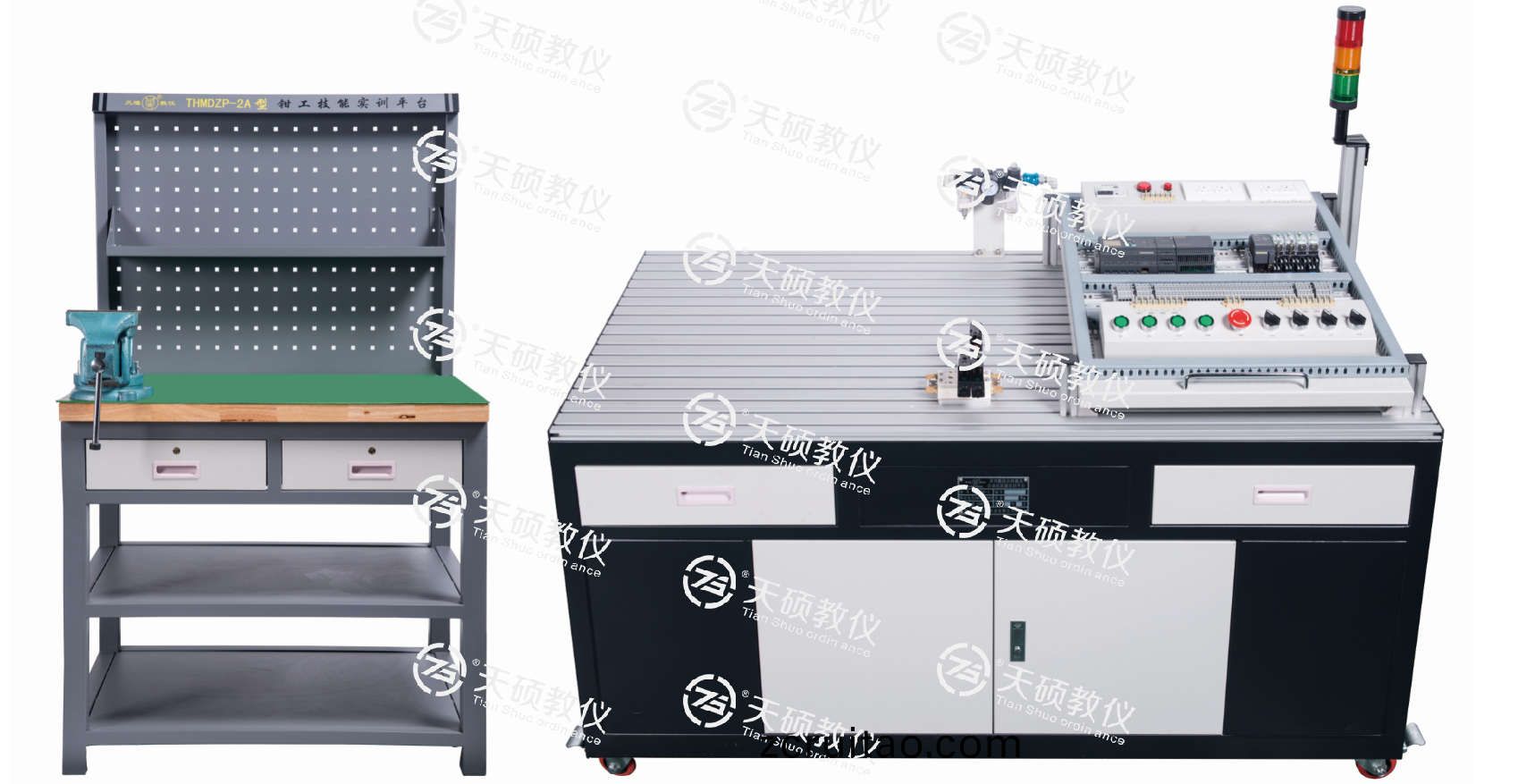 27、TSMTZK-2型(xing)  PLC與機(ji)械(xie)傳(chuan)動基礎控製(zhi)實(shi)訓檯(tai).png