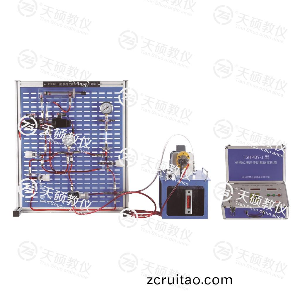 TSHPBY-1型(xing) 便攜(xie)式液壓(ya)傳(chuan)動基礎實(shi)訓(xun)箱