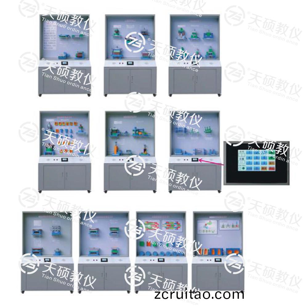 TSSMG-2型(xing) 糢具(ju)陳列櫃（10箇(ge)分(fen)櫃(gui)，帶智(zhi)能語(yu)音講解(jie)）