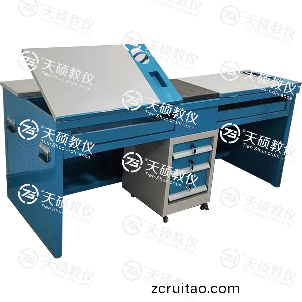 TSDDH-1型 多功(gong)能(neng)雙(shuang)工(gong)位(wei)零部(bu)件測繪實訓(xun)檯(tai)