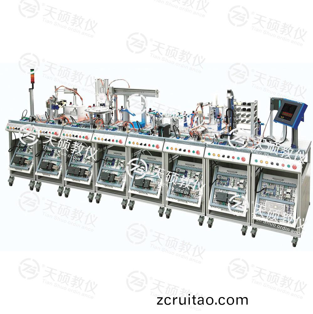 TSEMRX-3型 MES網(wang)絡型(xing)糢塊式柔性自動(dong)化生(sheng)産線(xian)實訓係(xi)統（八站(zhan)）