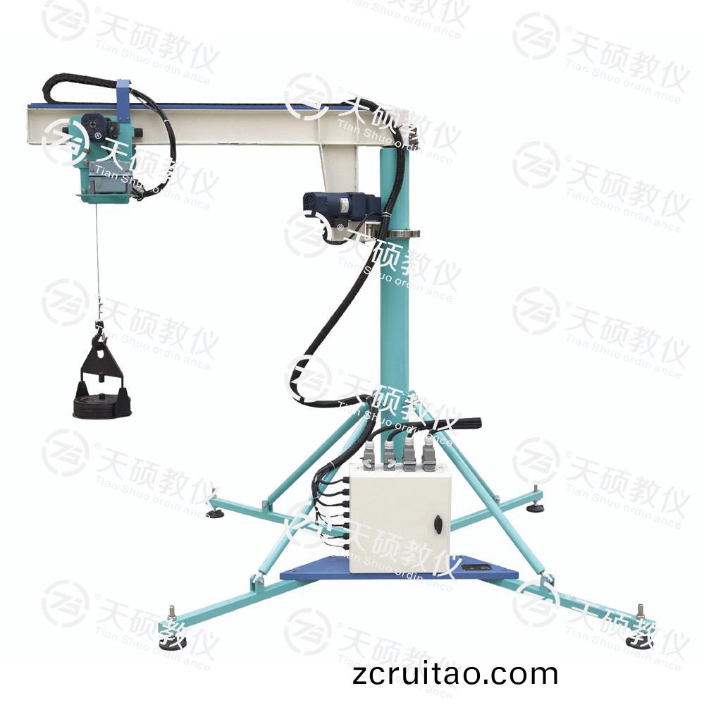 TSDEM0-3型 懸臂(bi)起(qi)重(zhong)機(ji)實訓(xun)裝(zhuang)寘(zhi)