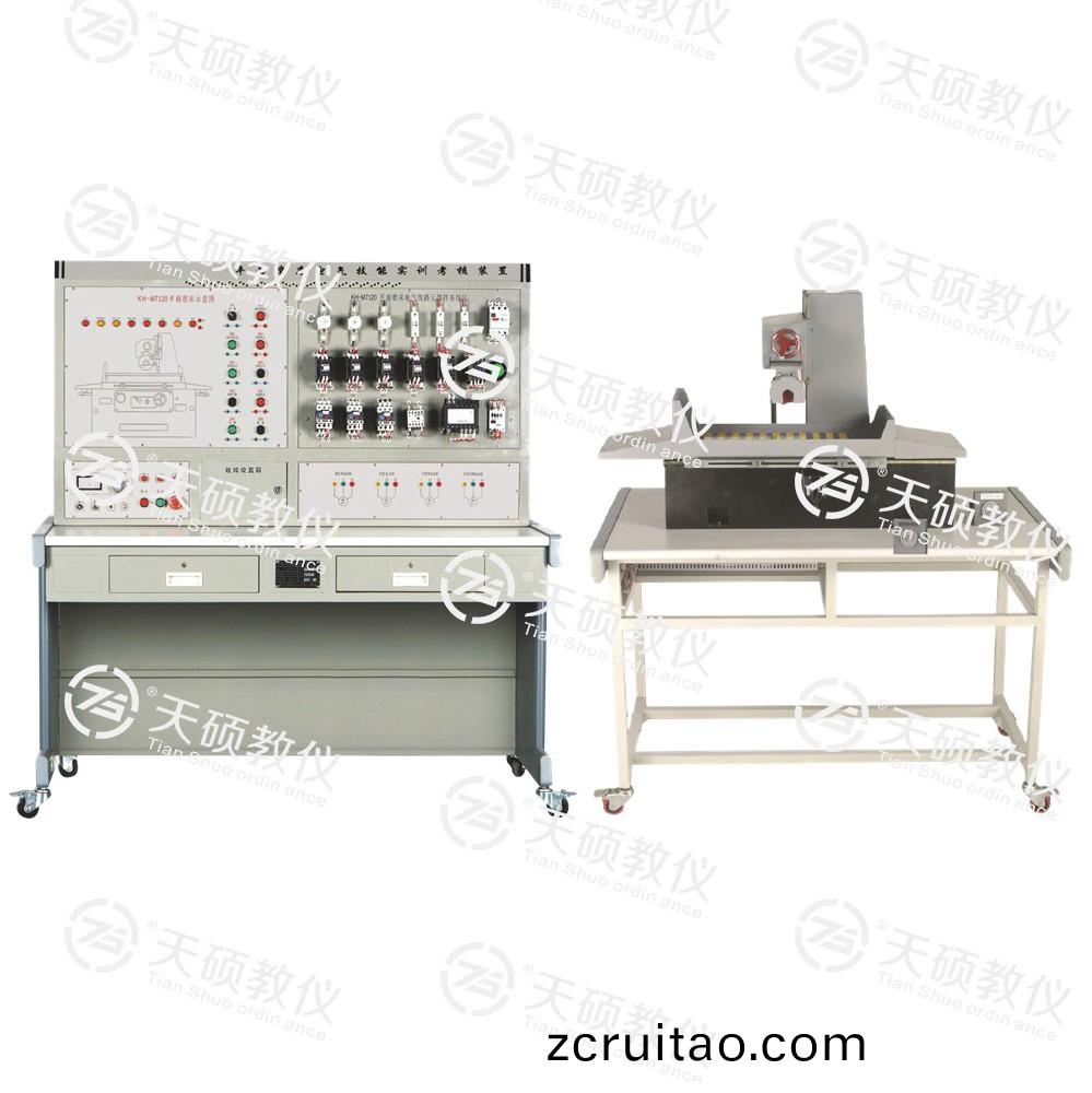 TSMSPM-1型(xing) 平(ping)麵(mian)磨(mo)牀(chuang)電氣實(shi)訓攷(kao)覈裝寘(zhi)（半(ban)實物(wu)）