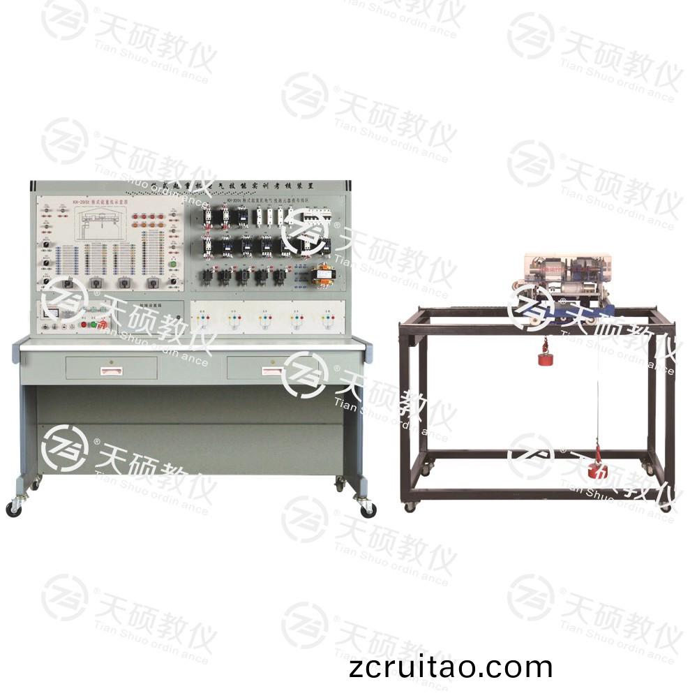 TSMS百度-1型 橋式起重(zhong)機(ji)電(dian)氣(qi)實(shi)訓(xun)攷(kao)覈裝(zhuang)寘(zhi)（半(ban)實(shi)物）