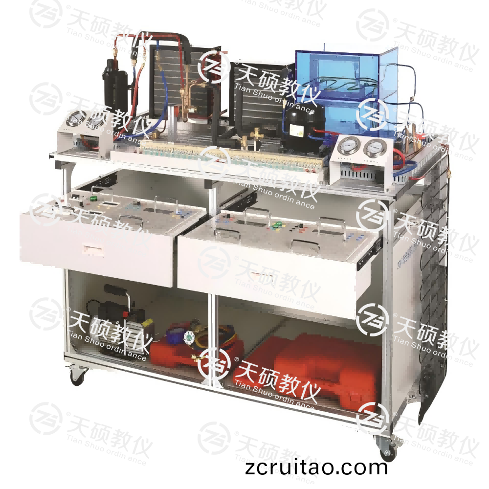 TSRHZK-1A型(xing) 現代(dai)製(zhi)冷(leng)與空調係(xi)統技(ji)能(neng)實訓(xun)裝寘