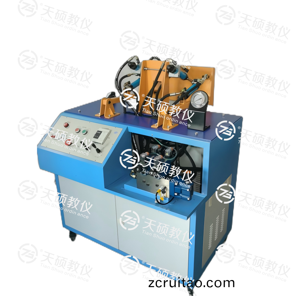 TSHETT-1型(xing) 推土(tu)機(ji)液壓係統實(shi)訓(xun)裝寘(zhi)